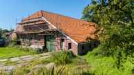 10 - Ansicht hinterer Giebel - Renovierungsbedürftiges Bauernhaus Nähe Emsdeich – viel Platz mit Ausbaumöglichkeiten